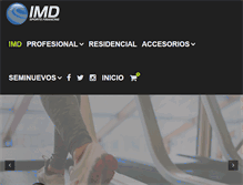 Tablet Screenshot of imd.com.mx
